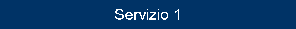 Servizio 1
